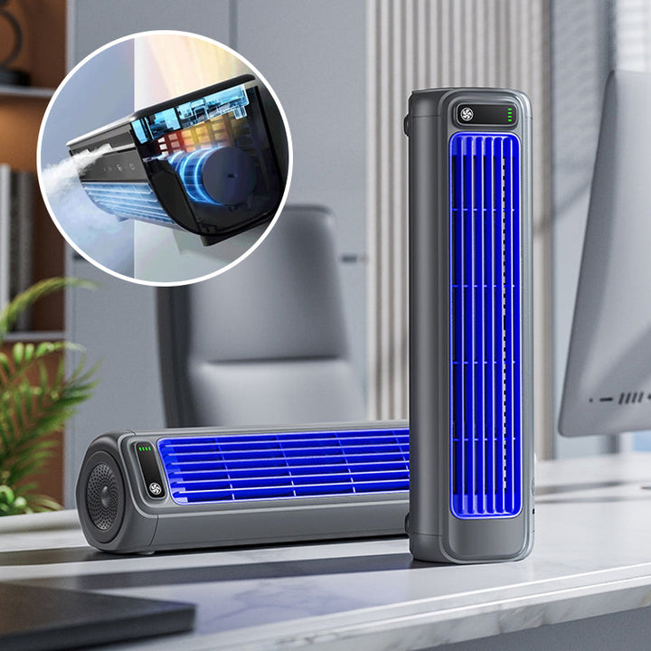 Draagbare airconditioner – draadloos oplaadbaar voor koeling – afbeelding 12