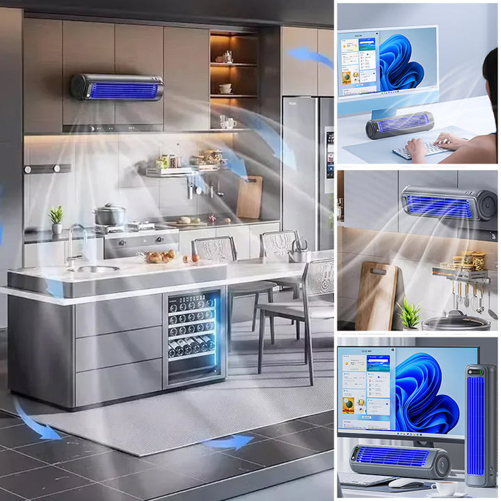 Draagbare airconditioner – draadloos oplaadbaar voor koeling – afbeelding 13