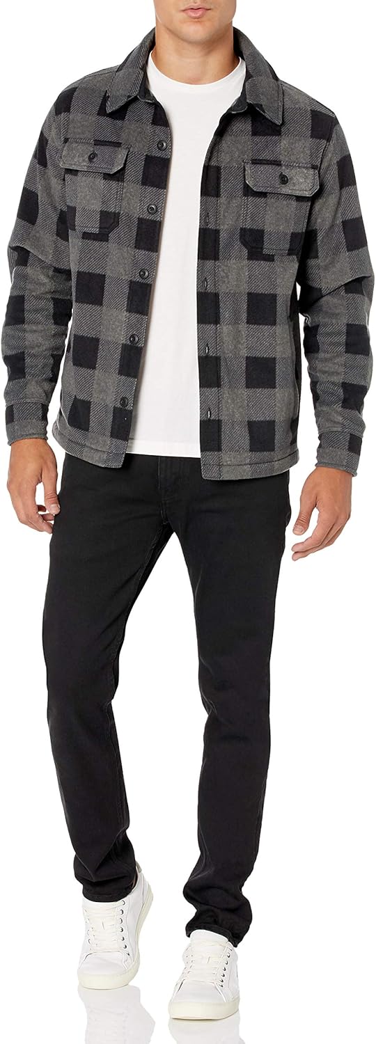 Fleece overshirt voor heren, voorjaar 2026 – Max