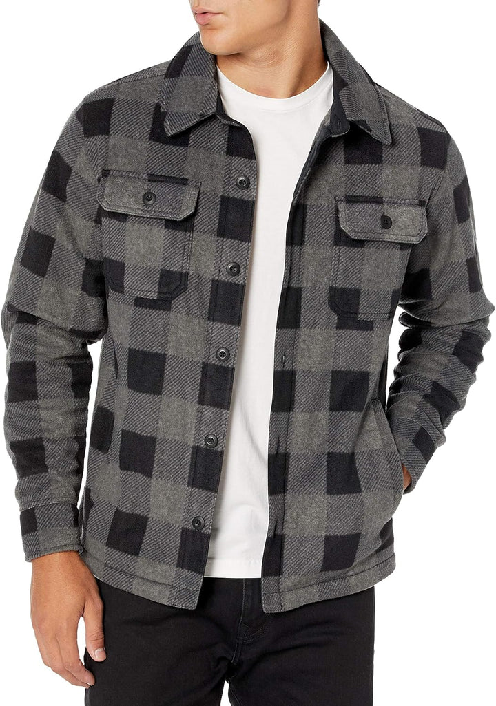 Fleece overshirt voor heren, voorjaar 2026 – Max