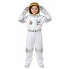 Halloween-astronautenkostuum voor kinderen met helm en handschoenen voor ruimteverkenner-rollenspel