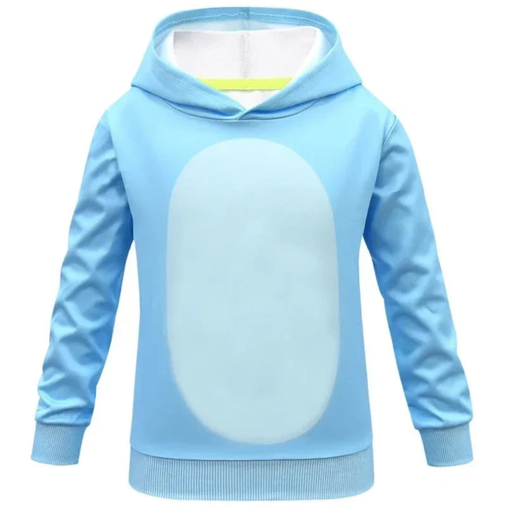 Halloween-personagekostuum voor kinderen met masker, hoodie en broek voor verkleedfeestjes