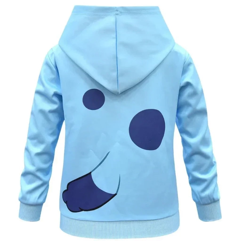 Halloween-personagekostuum voor kinderen met masker, hoodie en broek voor verkleedfeestjes
