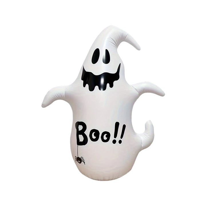 Opblaasbare Halloween-tuindecoratie, grote opblaasfiguur voor buiten met met water vulbare voet voor feest