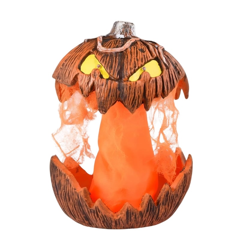 Halloween jack-o'-lantern led-pompoen pop-up decoratie met gloeiende ogen voor feest binnen en buiten