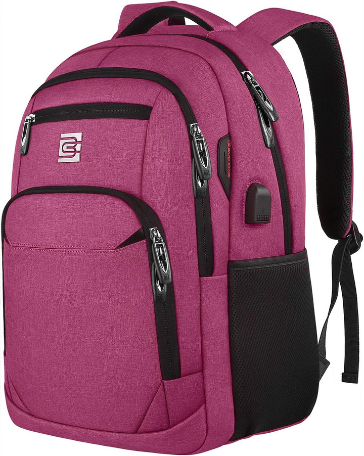 Slanke anti-diefstal laptoprugzak met USB-oplaadpoort