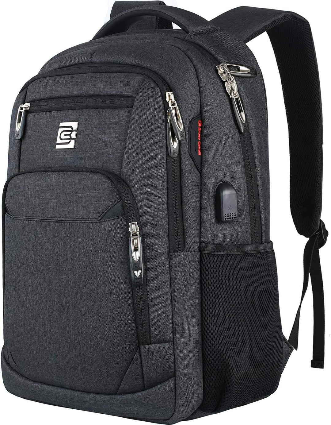 Slanke anti-diefstal laptoprugzak met USB-oplaadpoort