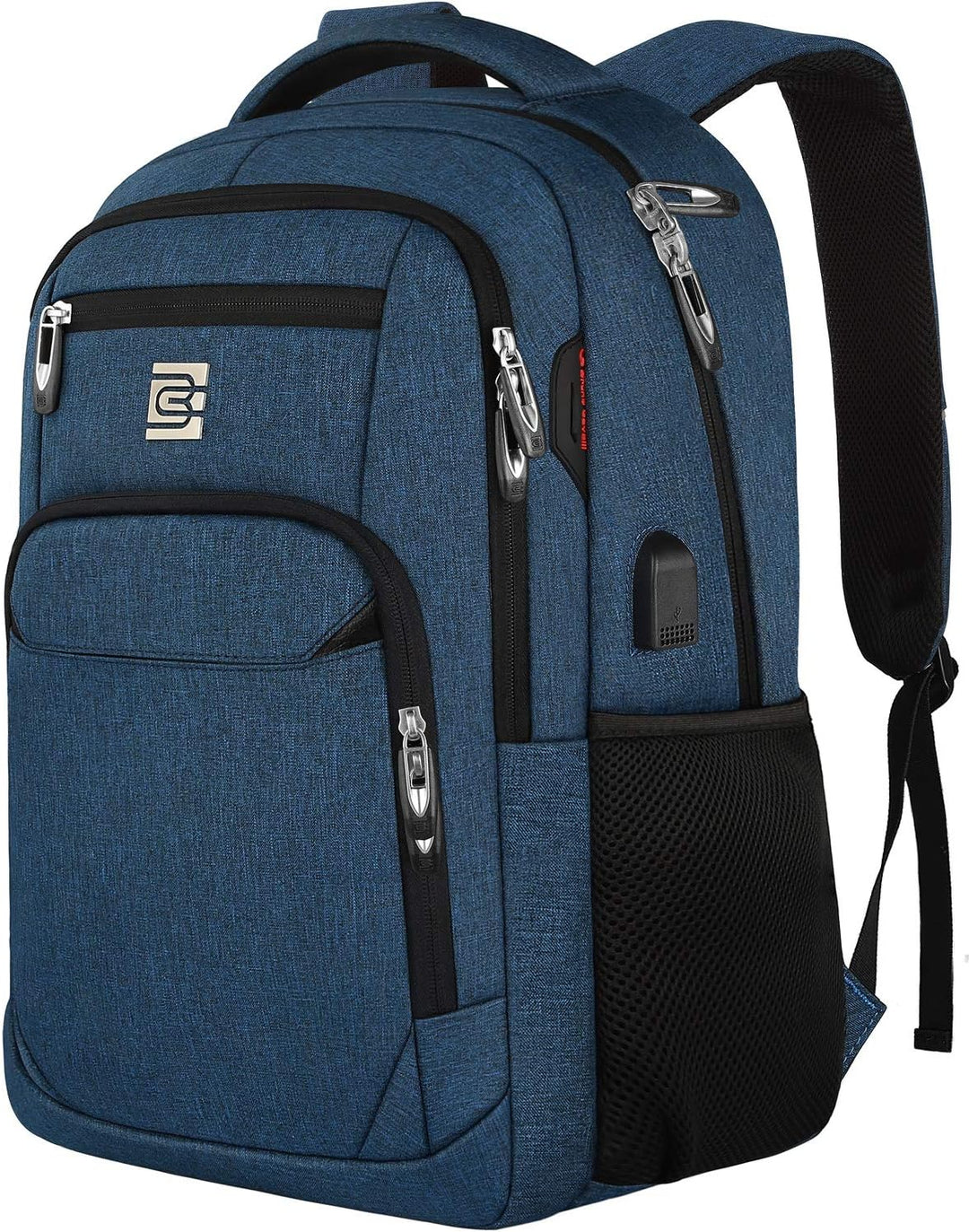 Slanke anti-diefstal laptoprugzak met USB-oplaadpoort