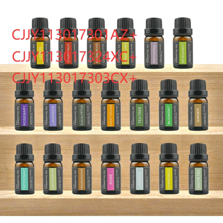 Lavendel aromatherapie etherische olie, 100% puur, in amberkleurig glazen flesje van 10ml