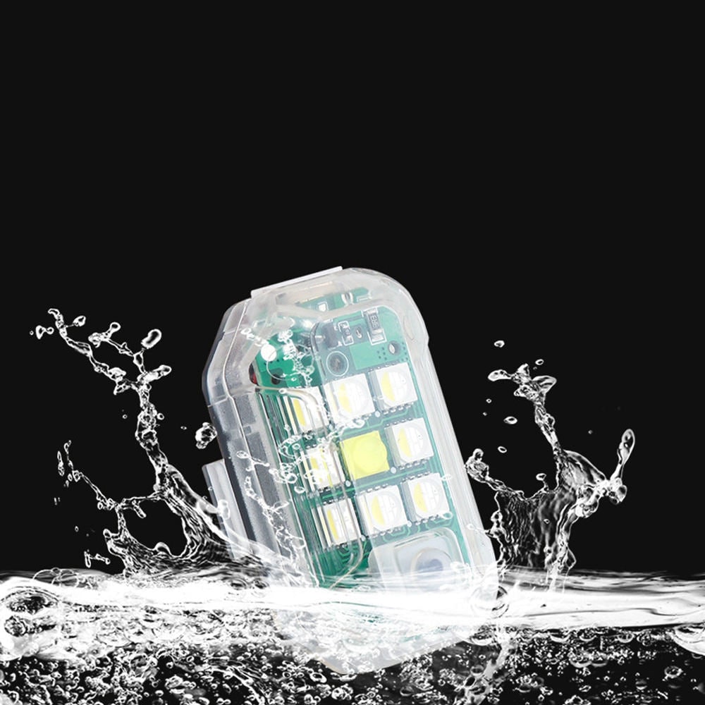 LED-stroboscooplamp draadloze afstandsbediening waterdicht motor achterlicht waarschuwing