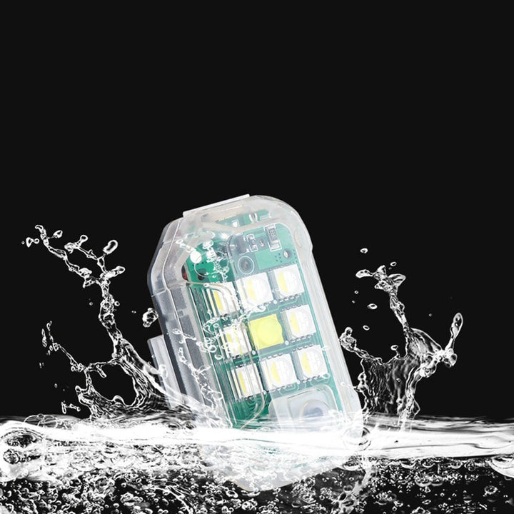LED-stroboscooplamp draadloze afstandsbediening waterdicht motor achterlicht waarschuwing