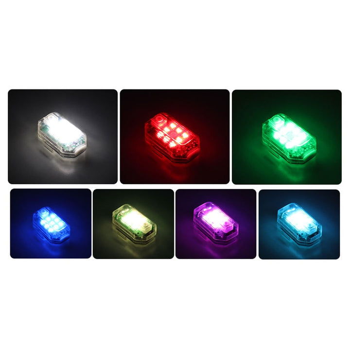 LED-stroboscooplamp draadloze afstandsbediening waterdicht motor achterlicht waarschuwing