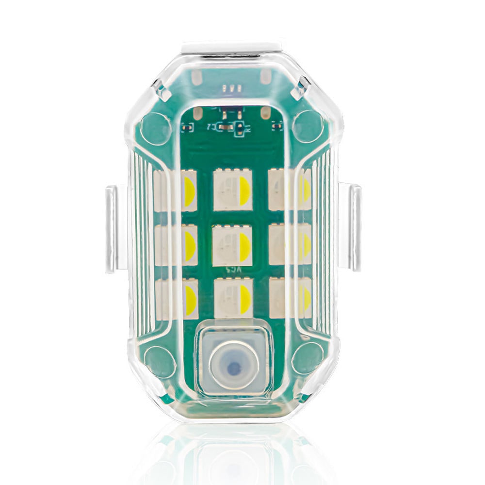 LED-stroboscooplamp draadloze afstandsbediening waterdicht motor achterlicht waarschuwing