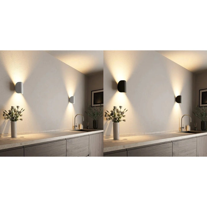 LED wandlamp met op- en neerverlichting voor slaapkamer en woonkamer buitenlantaarn