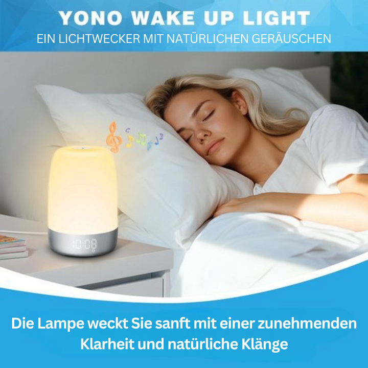 Wake-up light met natuurgeluiden – Aurora