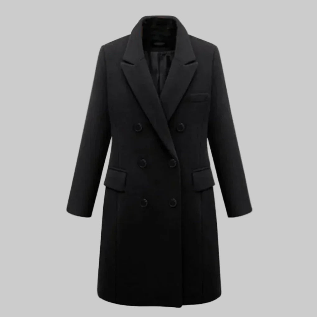 Lange winterjas voor dames