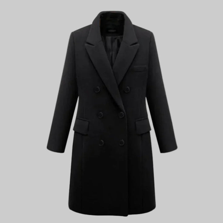 Lange winterjas voor dames