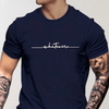 Casual Heren T-shirt met Ronde Hals