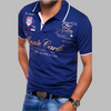Heren poloshirt met breiwerk op maat