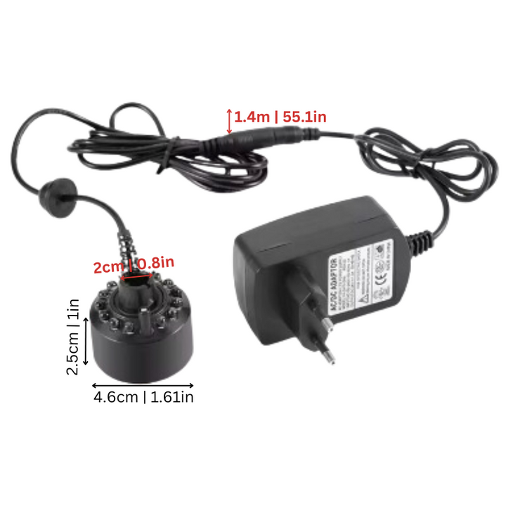 Ultrasone led-rookmachine – MysticMist
