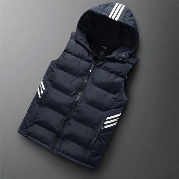 Details herenvest, hoogwaardige stof, comfortabele pasvorm