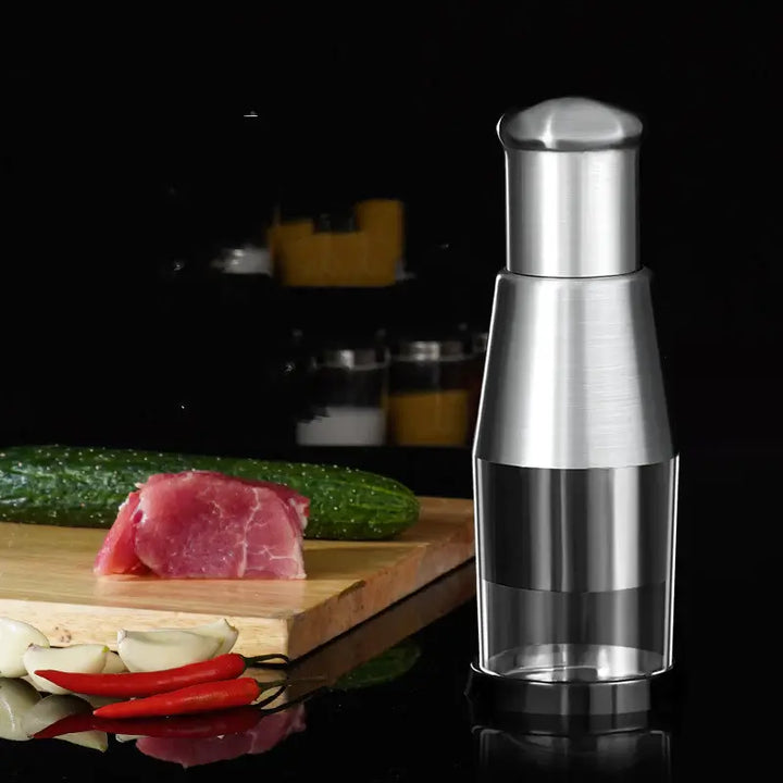 Handmatige RVS groentehakker – ChefChop Pro