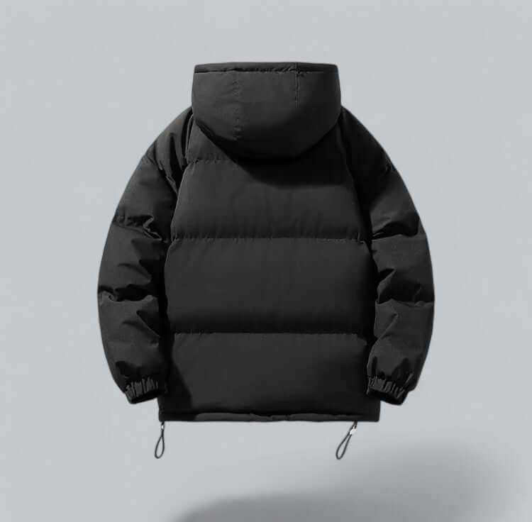 Warme winterparka voor heren met verstelbare capuchon