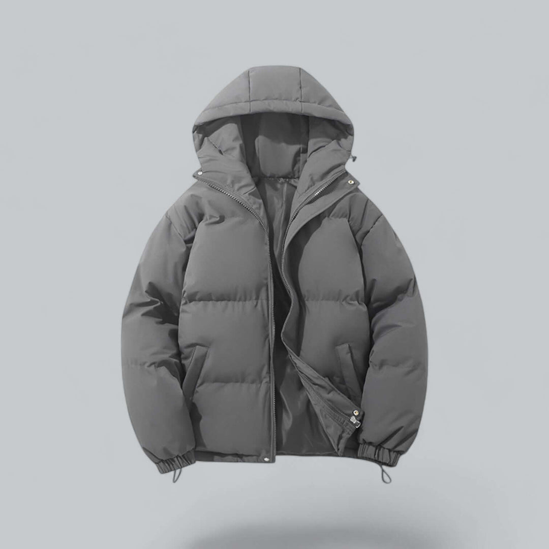 Warme winterparka voor heren met verstelbare capuchon