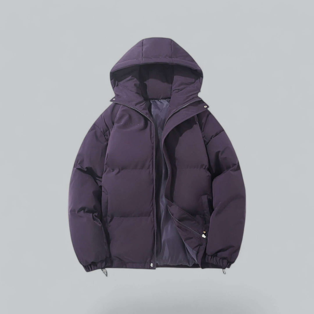 Warme winterparka voor heren met verstelbare capuchon