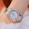 Stijlvolle damesarmbandhorloge met kristaldetails – Aveline
