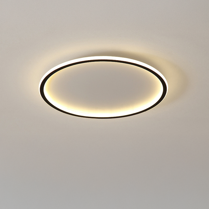 Scandinavische ronde plafondlamp met led-verlichting