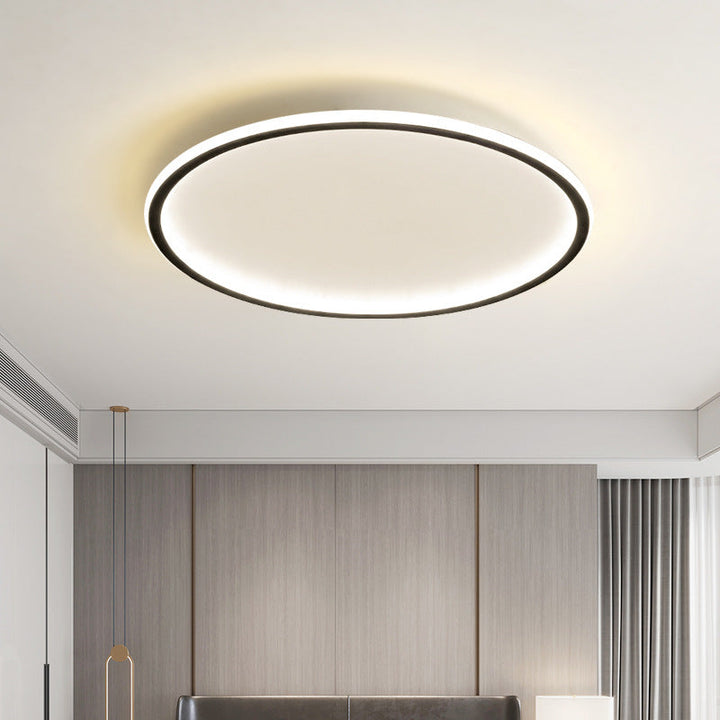 Scandinavische ronde plafondlamp met led-verlichting