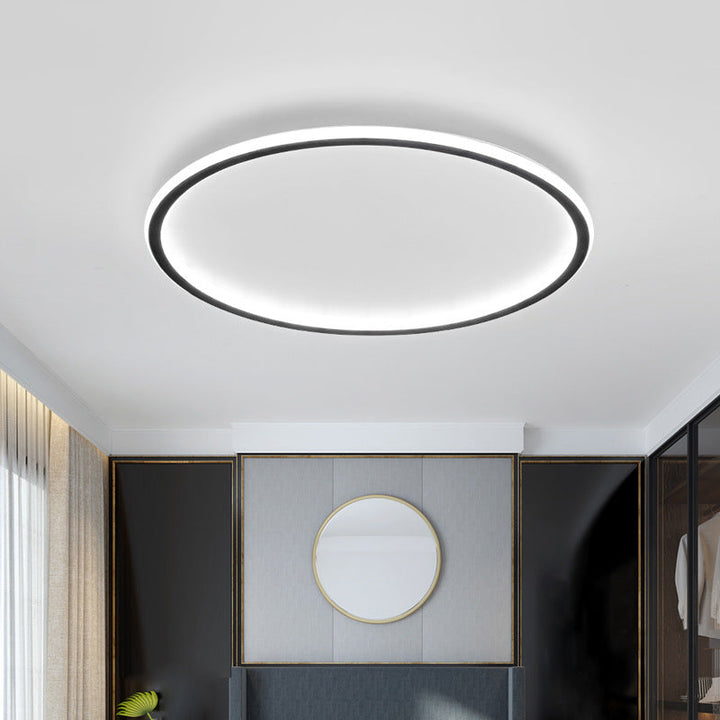 Scandinavische ronde plafondlamp met led-verlichting