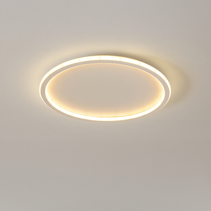 Scandinavische ronde plafondlamp met led-verlichting