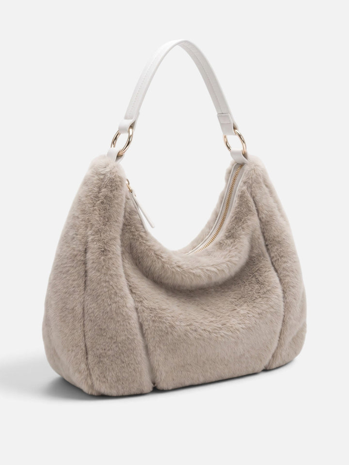 Nepbont Hobo Tas voor Dames met Rits