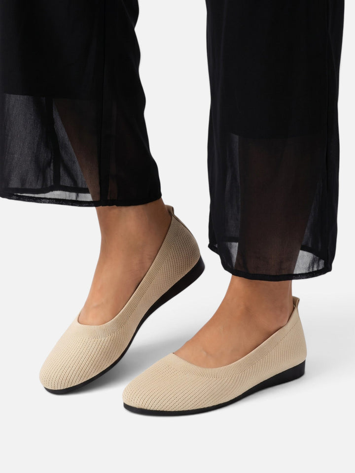 Gebreide Ballerina's voor Dames