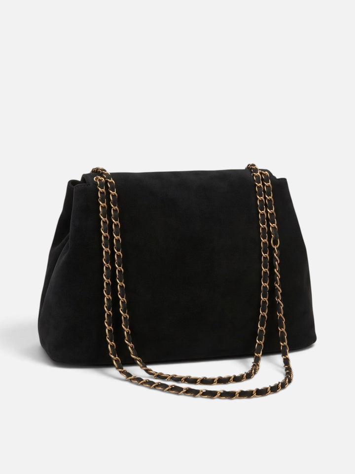 Imitatiesuède Schoudertas voor Dames met Ketting