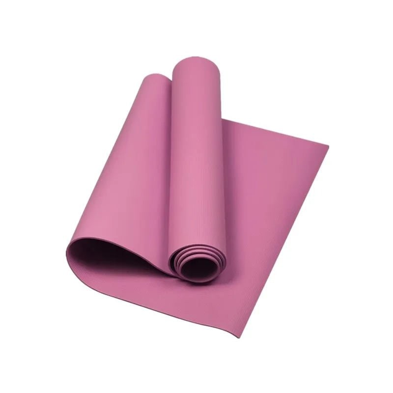 Antislip opvouwbare yogamat met pilates-rasterlijnen, draagbaar, 4mm EVA-schuim, lichtgewicht