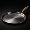 Handgehamerde titanium crêpepan - Beperkte oplage