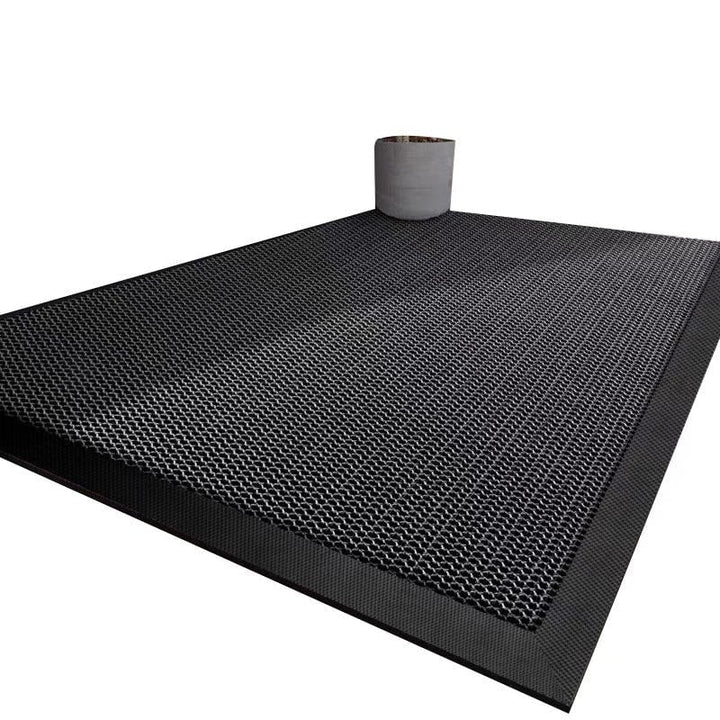 Buitendeurmat met stevige rubberen rand en antislip ingangsmatontwerp
