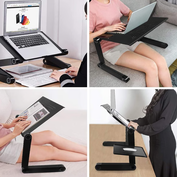 Standee – 360° Ergonomische Laptopstandaard voor Optimaal Werkcomfort