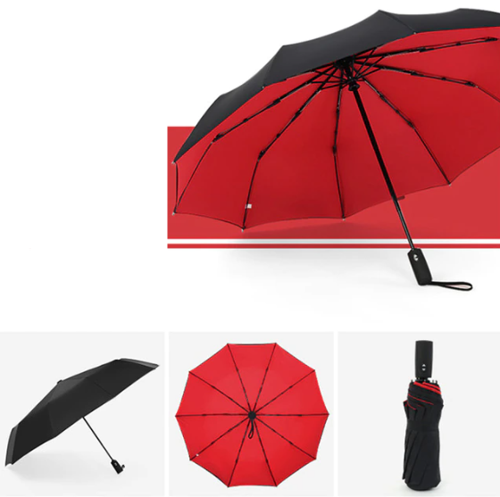 Stormbestendige & Opvouwbare Paraplu – AeroShield