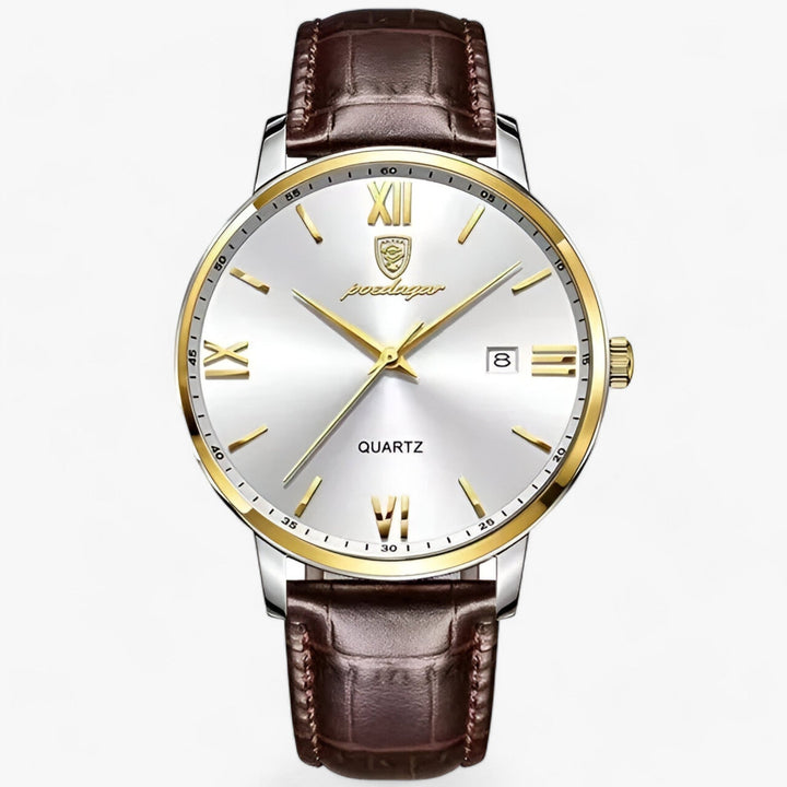 Luxe Herenhorloge met Leren Band – Adrien
