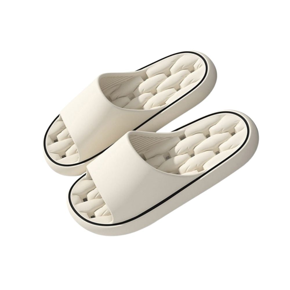 Zwembad- en doucheslippers met EVA-schuimzool met demping en afvoergaatjes, sandalen
