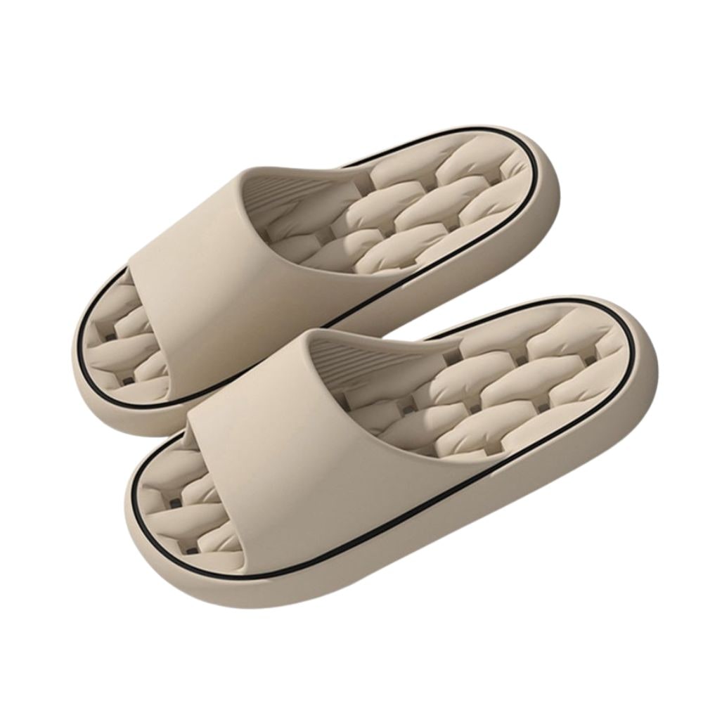 Zwembad- en doucheslippers met EVA-schuimzool met demping en afvoergaatjes, sandalen