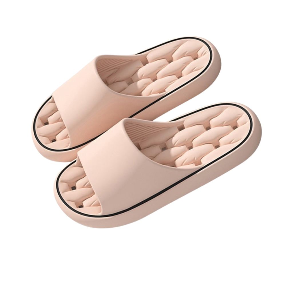 Zwembad- en doucheslippers met EVA-schuimzool met demping en afvoergaatjes, sandalen