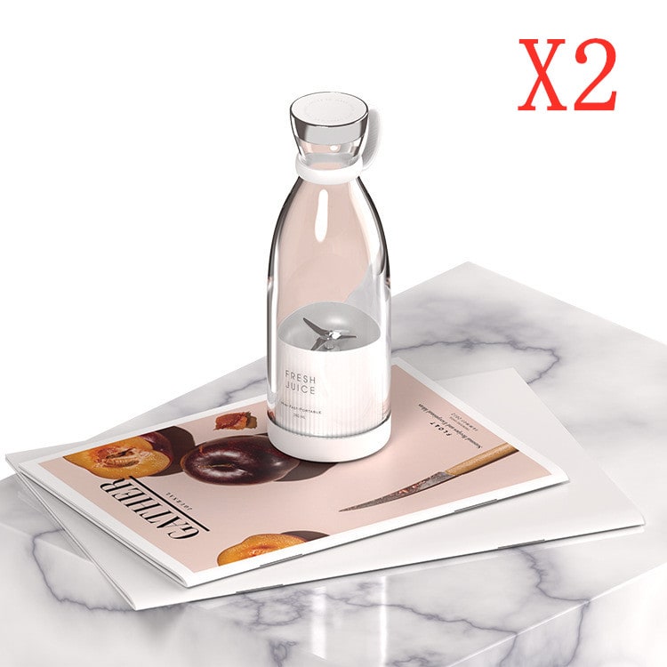Draagbare blender met krachtige motor, roestvrijstalen messen en USB-oplaadbaar, voor smoothies