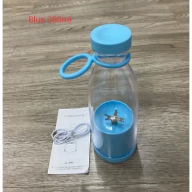 Draagbare blender met krachtige motor, roestvrijstalen messen en USB-oplaadbaar, voor smoothies