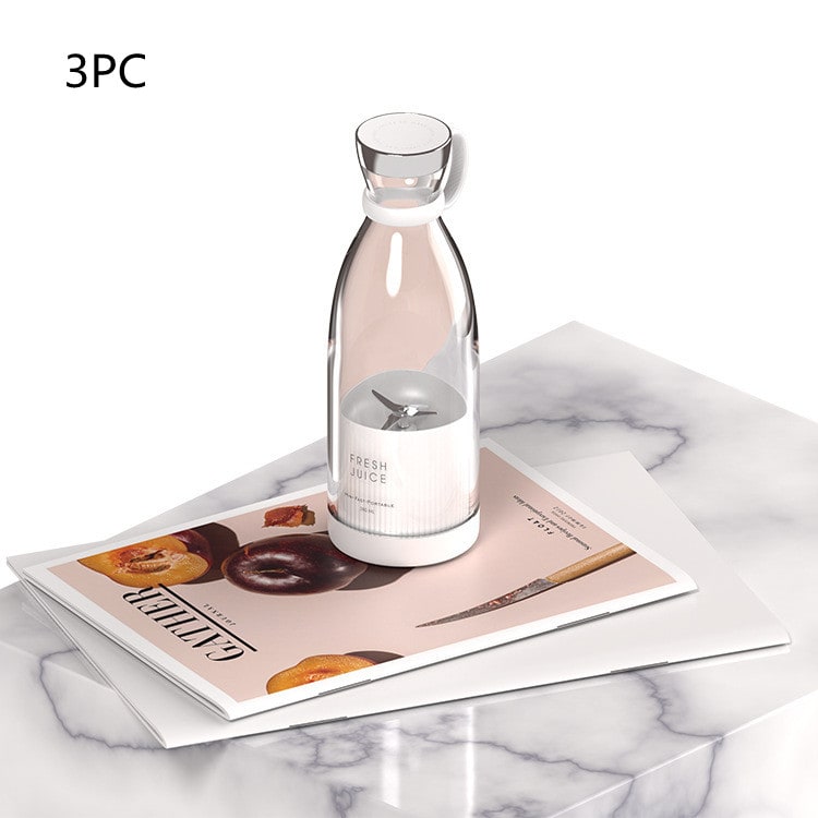 Draagbare blender met krachtige motor, roestvrijstalen messen en USB-oplaadbaar, voor smoothies