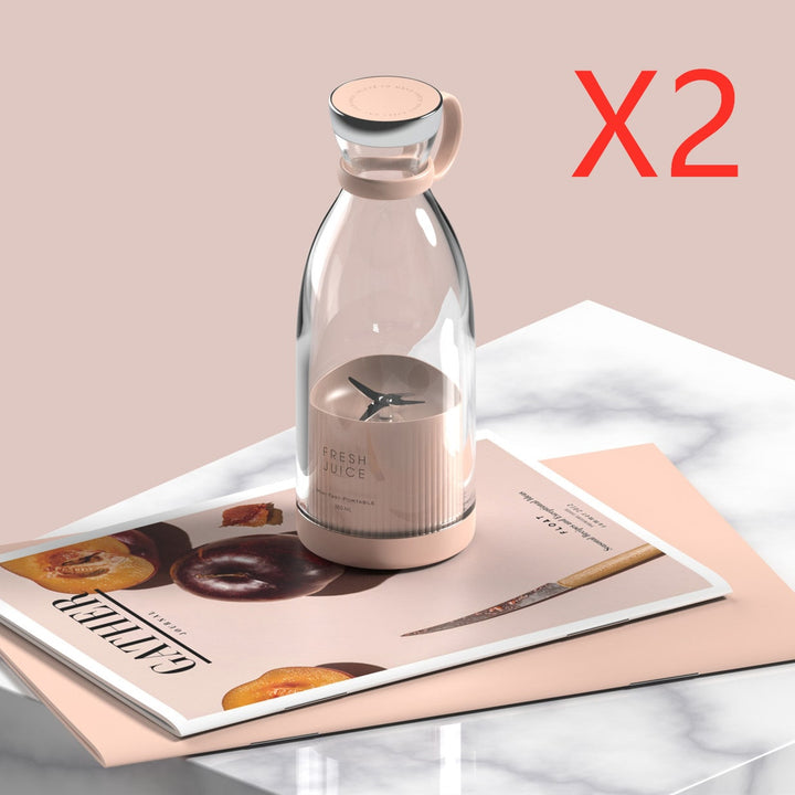 Draagbare blender met krachtige motor, roestvrijstalen messen en USB-oplaadbaar, voor smoothies